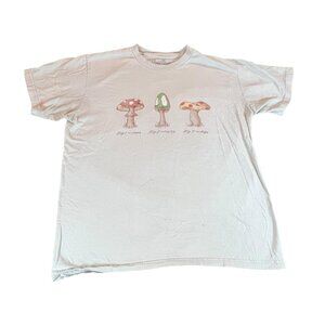 Encyclopedia of Mushrooms Grey Graphic Tee